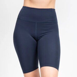 Girlfriend Collective FLOAT Navy Blue Ultralight Seamless Bike Short
